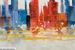Handgemaltes Gemälde 'Status Quo' 150x50cm | inkl. Echtheitszertifikat
