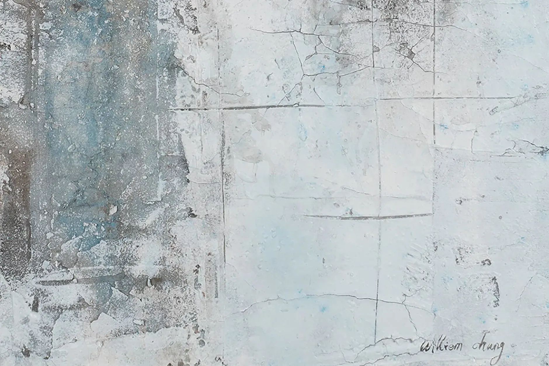Handgemaltes Gemälde 'Stones in the River' 60x90cm | inkl. Echtheitszertifikat