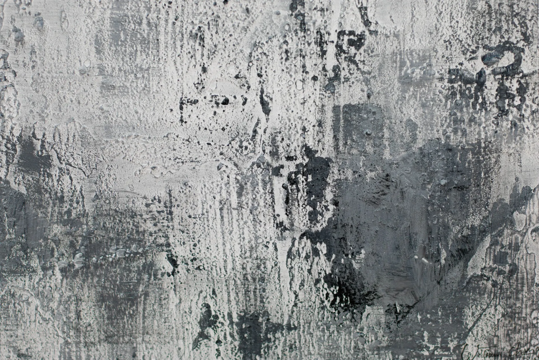 Handgemaltes Gemälde 'Stonewashed' 83x123cm | inkl. Echtheitszertifikat