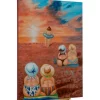 Handgemaltes Gemälde 'Strandurlaubstage' 60x90cm | inkl. Echtheitszertifikat