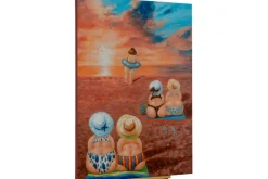 Handgemaltes Gemälde 'Strandurlaubstage' 60x90cm | inkl. Echtheitszertifikat