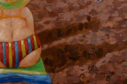 Handgemaltes Gemälde 'Strandurlaubstage' 60x90cm | inkl. Echtheitszertifikat