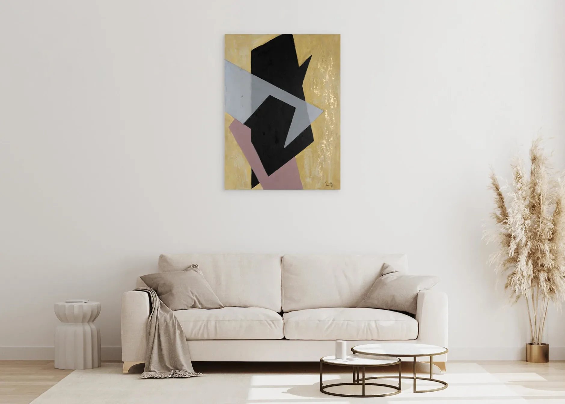 Handgemaltes Gemälde 'Strong Bound' 75x100cm | inkl. Echtheitszertifikat