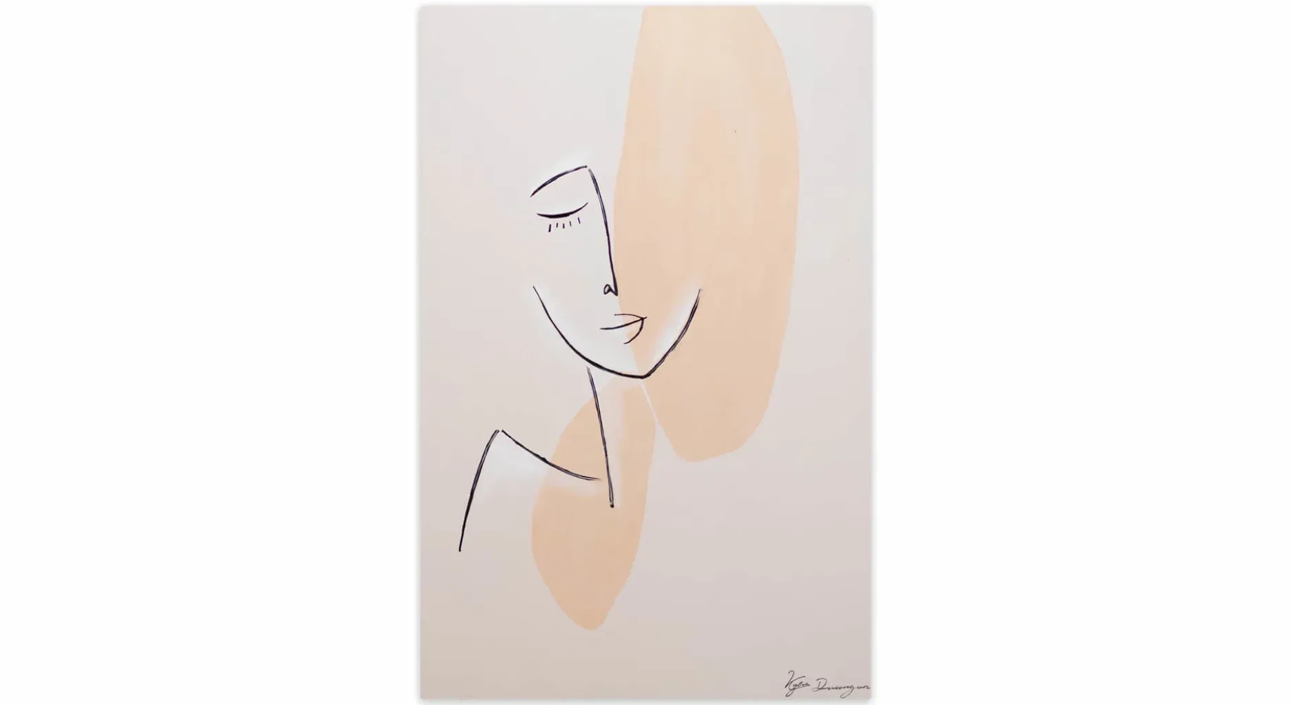 Handgemaltes Gemälde 'Strong Subconscious' 60x90cm | inkl. Echtheitszertifikat