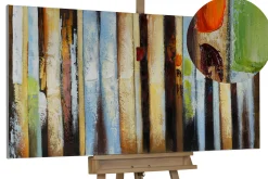 Handgemaltes Gemälde 'Stufen der Vollendung' 140x70cm | inkl. Echtheitszertifikat