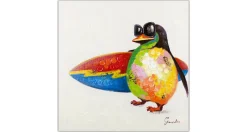 Handgemaltes Gemälde 'Surfers Paradise' 50x50cm | inkl. Echtheitszertifikat