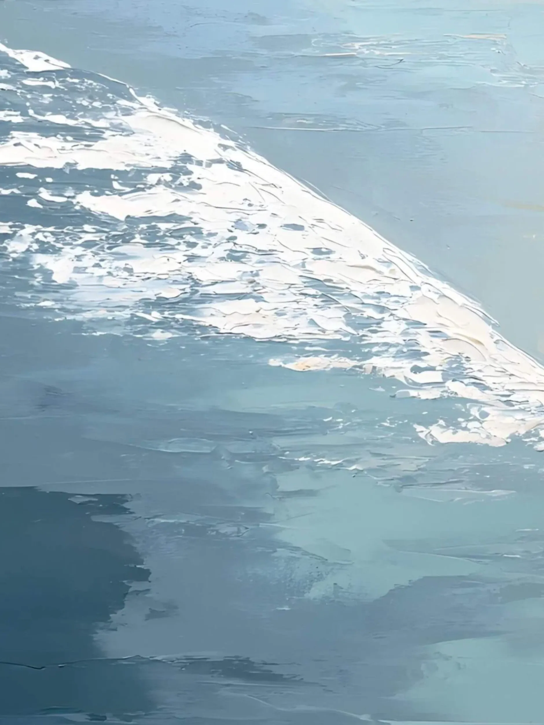 Handgemaltes Gemälde 'Surfstrand-Drift' | Echtheitszertifikat inklusive