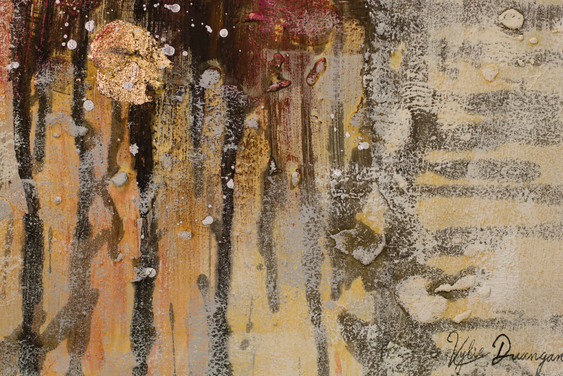 Handgemaltes Gemälde 'Sweet as Sugar' 80x120cm | inkl. Echtheitszertifikat