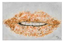 Handgemaltes Gemälde 'Sweet Lips' 90x60cm | inkl. Echtheitszertifikat