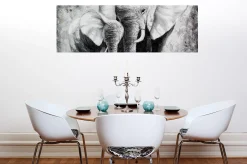 Handgemaltes Gemälde 'Sweet Savannah Memories' 150x50cm | inkl. Echtheitszertifikat