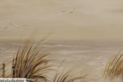 Handgemaltes Gemälde 'Tag am Strand' 90x60cm | inkl. Echtheitszertifikat