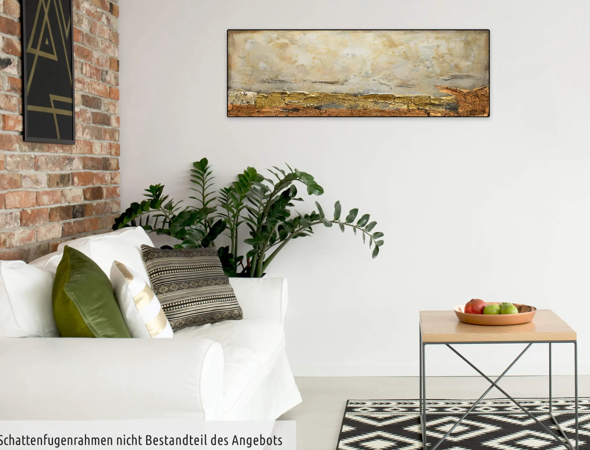 Handgemaltes Gemälde 'Tage in Toulouse' 120x40cm | inkl. Echtheitszertifikat
