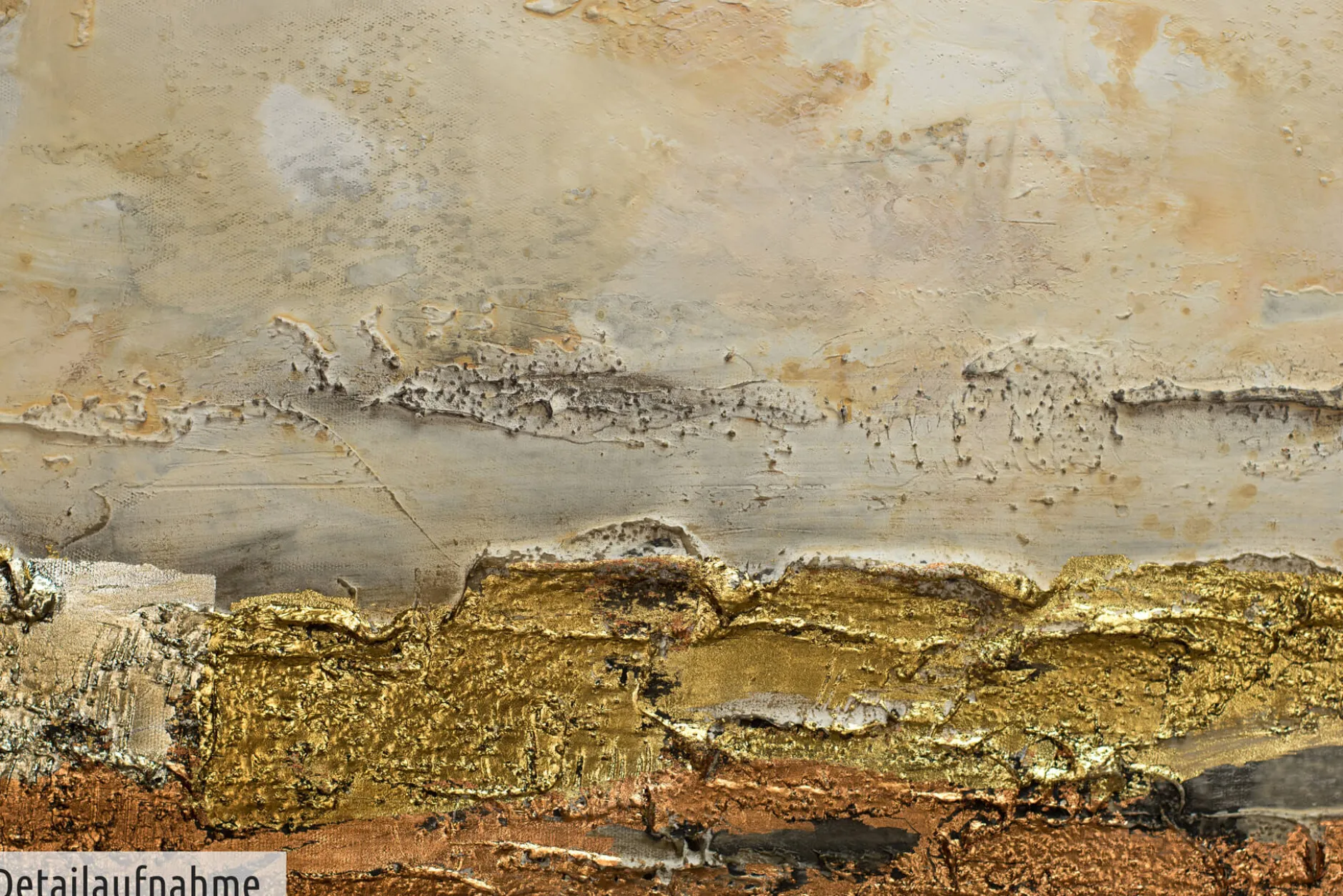 Handgemaltes Gemälde 'Tage in Toulouse' 120x40cm | inkl. Echtheitszertifikat