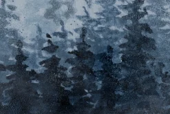 Handgemaltes Gemälde 'Tannen im Nebel' 100x75cm | inkl. Echtheitszertifikat