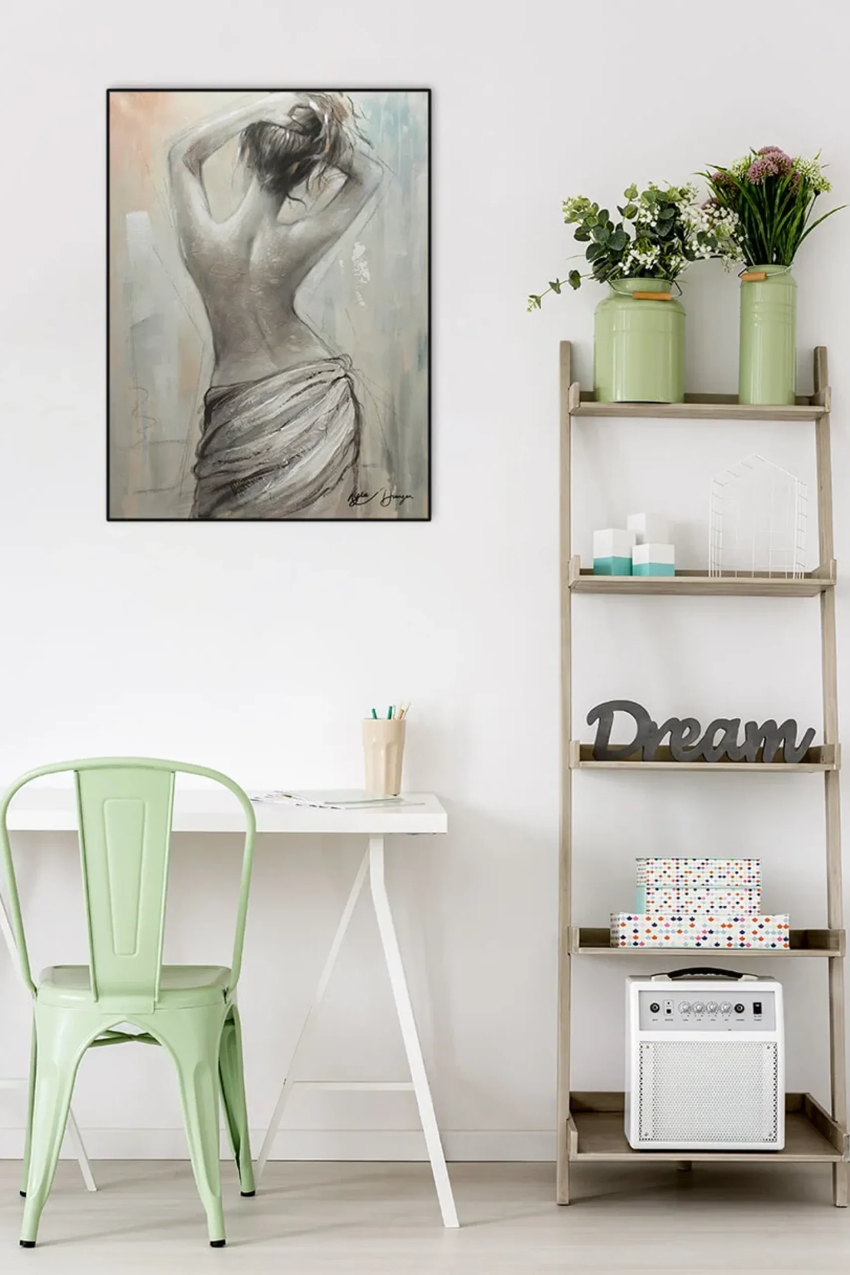 Handgemaltes Gemälde 'Tanz der Sinnlichkeit' 60x80cm | inkl. Echtheitszertifikat