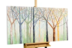 Handgemaltes Gemälde 'The Magic of the Polar Night' 140x70cm | inkl. Echtheitszertifikat