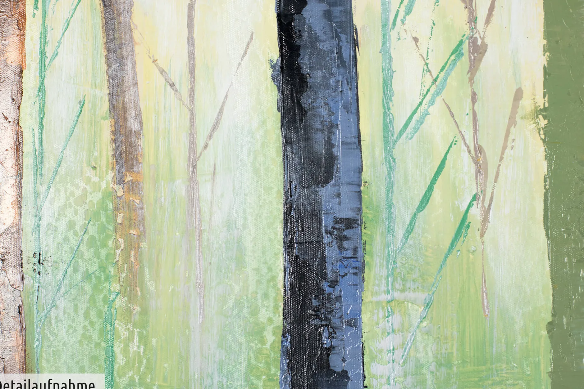 Handgemaltes Gemälde 'The Magic of the Polar Night' 140x70cm | inkl. Echtheitszertifikat
