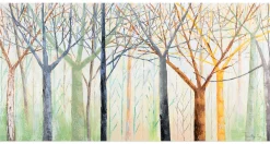 Handgemaltes Gemälde 'The Magic of the Polar Night' 140x70cm | inkl. Echtheitszertifikat