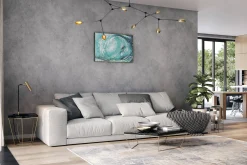 Handgemaltes Gemälde 'The perfect Wave' 90x60cm | inkl. Echtheitszertifikat