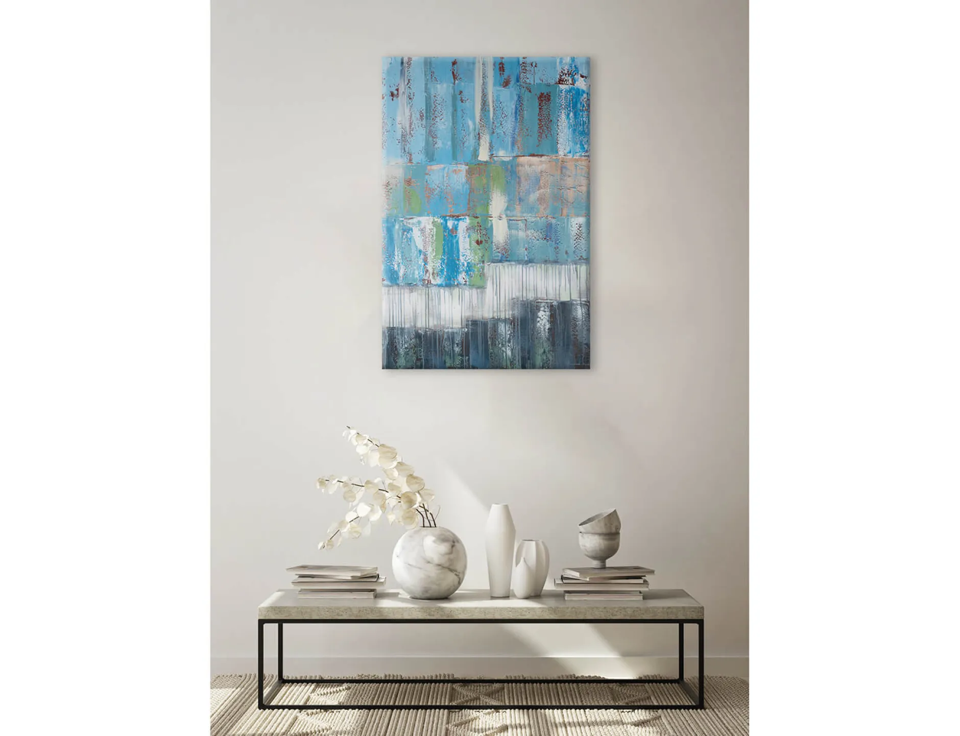 Handgemaltes Gemälde 'Tiefenentspannung' 80x120cm | inkl. Echtheitszertifikat