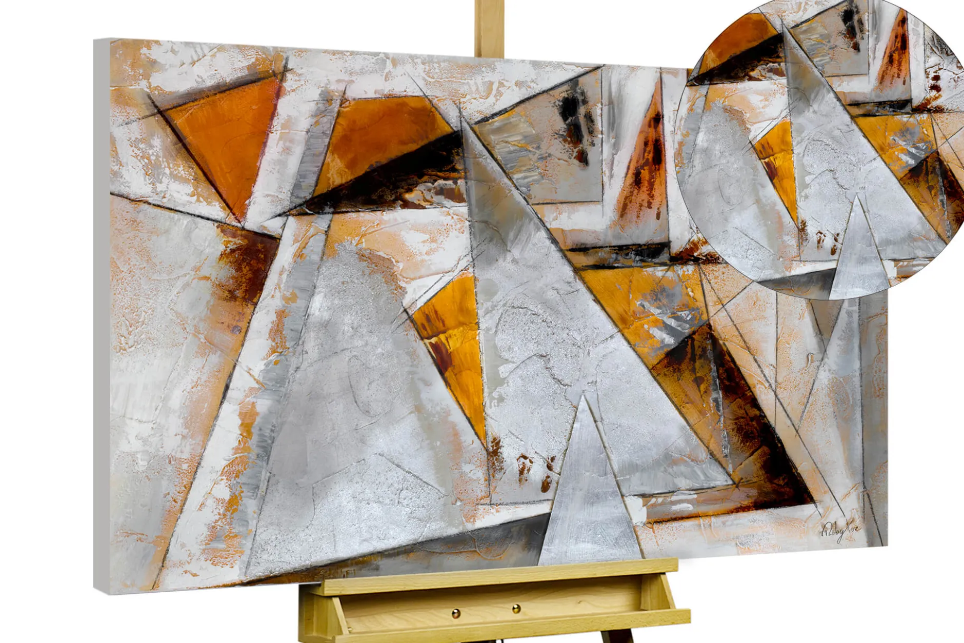 Handgemaltes Gemälde 'Tiefer Schlaf' 120x80cm | inkl. Echtheitszertifikat