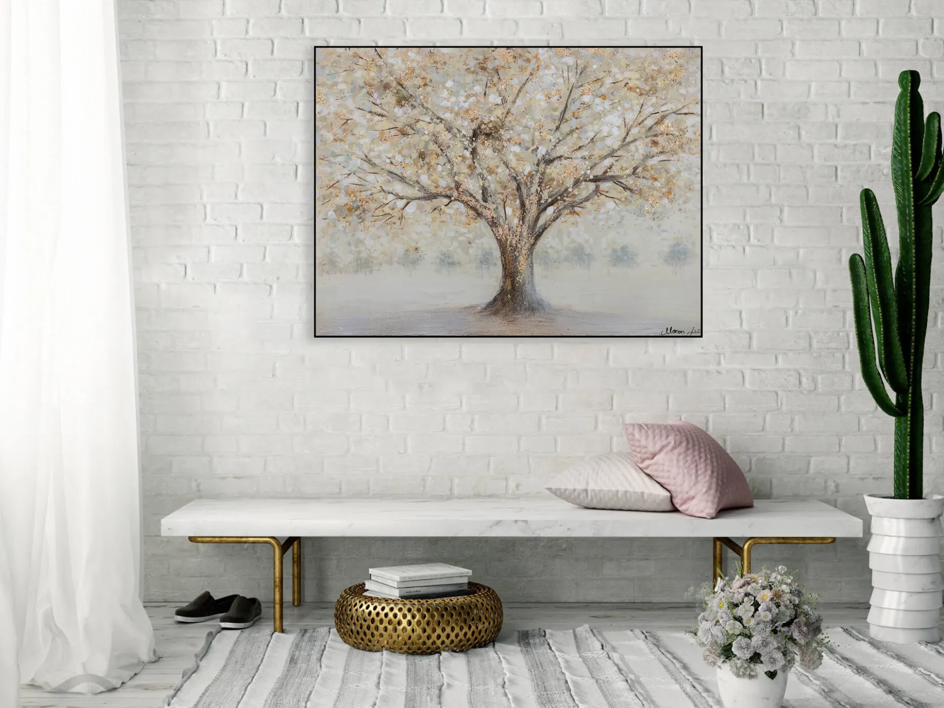 Handgemaltes Gemälde 'Transient Feelings' 100x75cm | inkl. Echtheitszertifikat