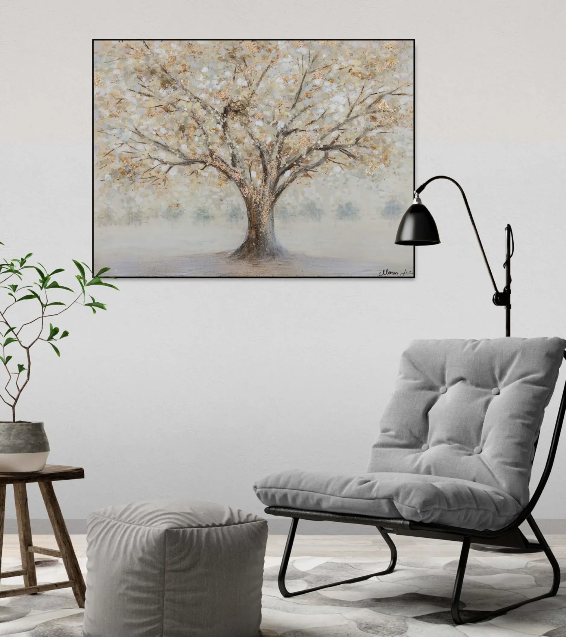 Handgemaltes Gemälde 'Transient Feelings' 100x75cm | inkl. Echtheitszertifikat