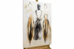 Handgemaltes Gemälde 'Traumtänzerinnen Trio' 60x90cm | inkl. Echtheitszertifikat
