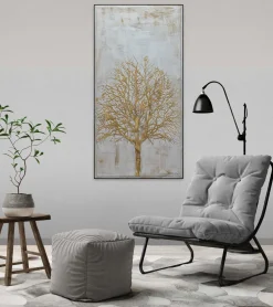 Handgemaltes Gemälde 'Tree of Life' 60x120cm | inkl. Echtheitszertifikat
