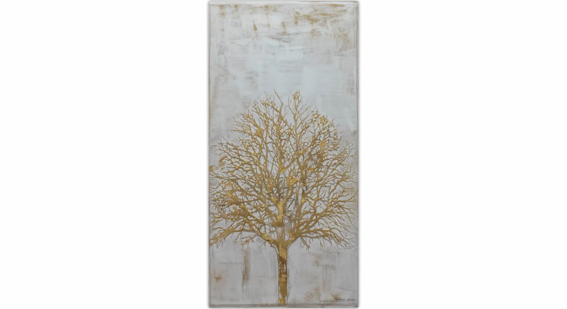 Handgemaltes Gemälde 'Tree of Life' 60x120cm | inkl. Echtheitszertifikat