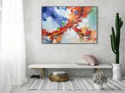 Handgemaltes Gemälde 'Triumph der Liebe' 120x80cm | inkl. Echtheitszertifikat