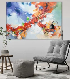 Handgemaltes Gemälde 'Triumph der Liebe' 120x80cm | inkl. Echtheitszertifikat