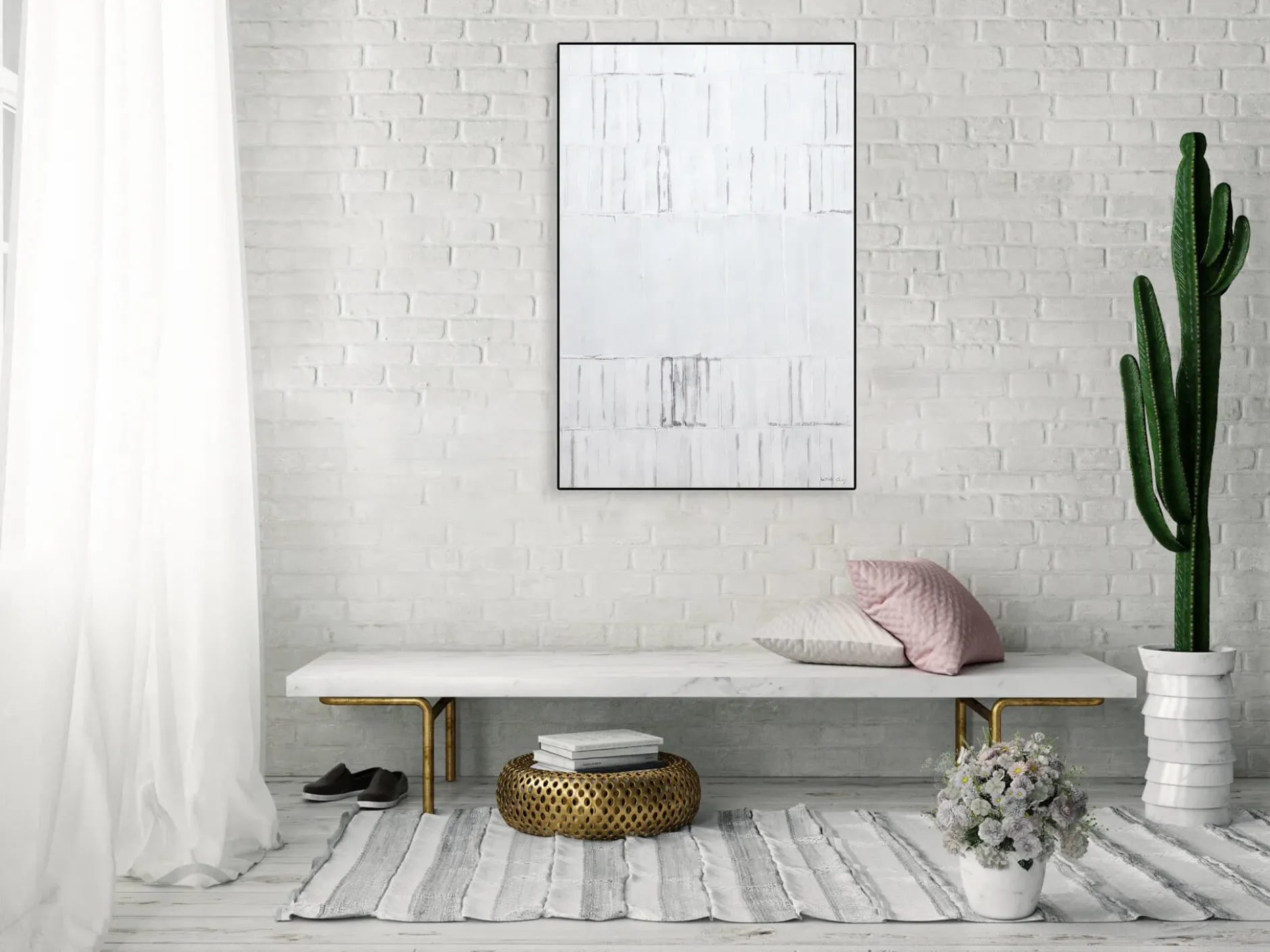 Handgemaltes Gemälde 'Tür zur Freiheit' 80x120cm | inkl. Echtheitszertifikat
