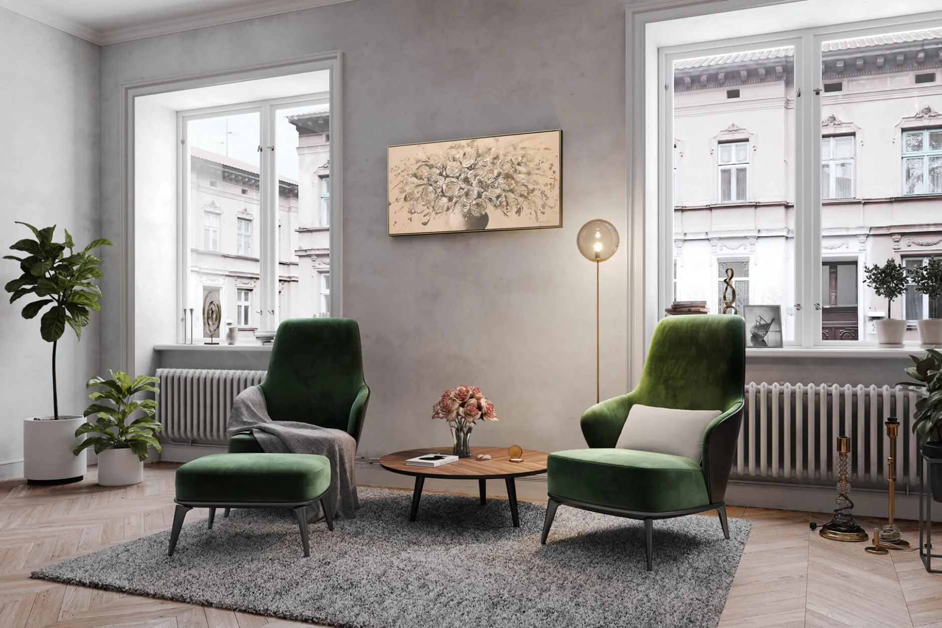 Handgemaltes Gemälde 'Ulterior Allure' 120x60cm | inkl. Echtheitszertifikat