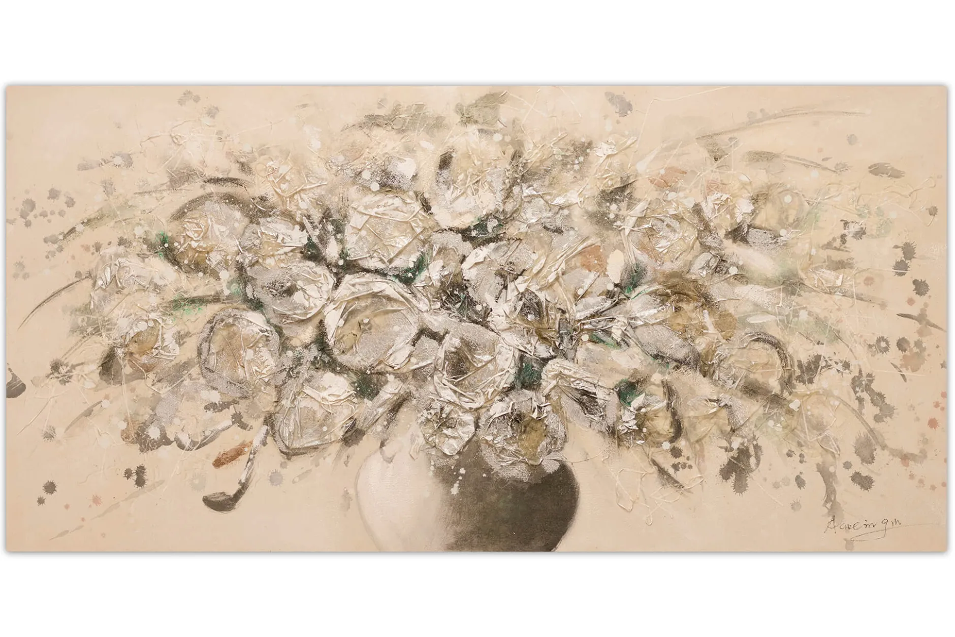 Handgemaltes Gemälde 'Ulterior Allure' 120x60cm | inkl. Echtheitszertifikat