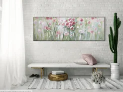 Handgemaltes Gemälde 'Unberührte Natur' 150x50cm | inkl. Echtheitszertifikat