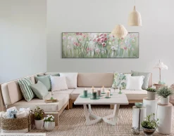Handgemaltes Gemälde 'Unberührte Natur' 150x50cm | inkl. Echtheitszertifikat
