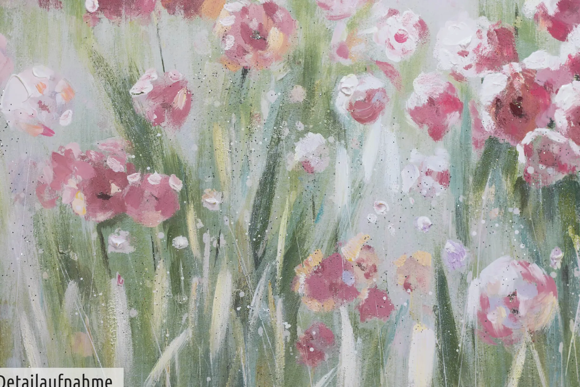 Handgemaltes Gemälde 'Unberührte Natur' 150x50cm | inkl. Echtheitszertifikat
