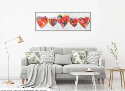Handgemaltes Gemälde 'Undisclosed Crush' 150x50cm | inkl. Echtheitszertifikat