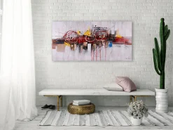 Handgemaltes Gemälde 'Unerwartete Reise' 120x60cm | inkl. Echtheitszertifikat