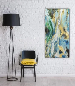 Handgemaltes Gemälde 'Ungestüme Reize' 60x120cm | inkl. Echtheitszertifikat