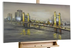 Handgemaltes Gemälde 'Urban Life' 100x50cm | inkl. Echtheitszertifikat