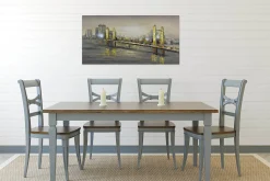 Handgemaltes Gemälde 'Urban Life' 100x50cm | inkl. Echtheitszertifikat