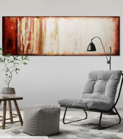 Handgemaltes Gemälde 'Vagile Virtuosität' 150x50cm | inkl. Echtheitszertifikat