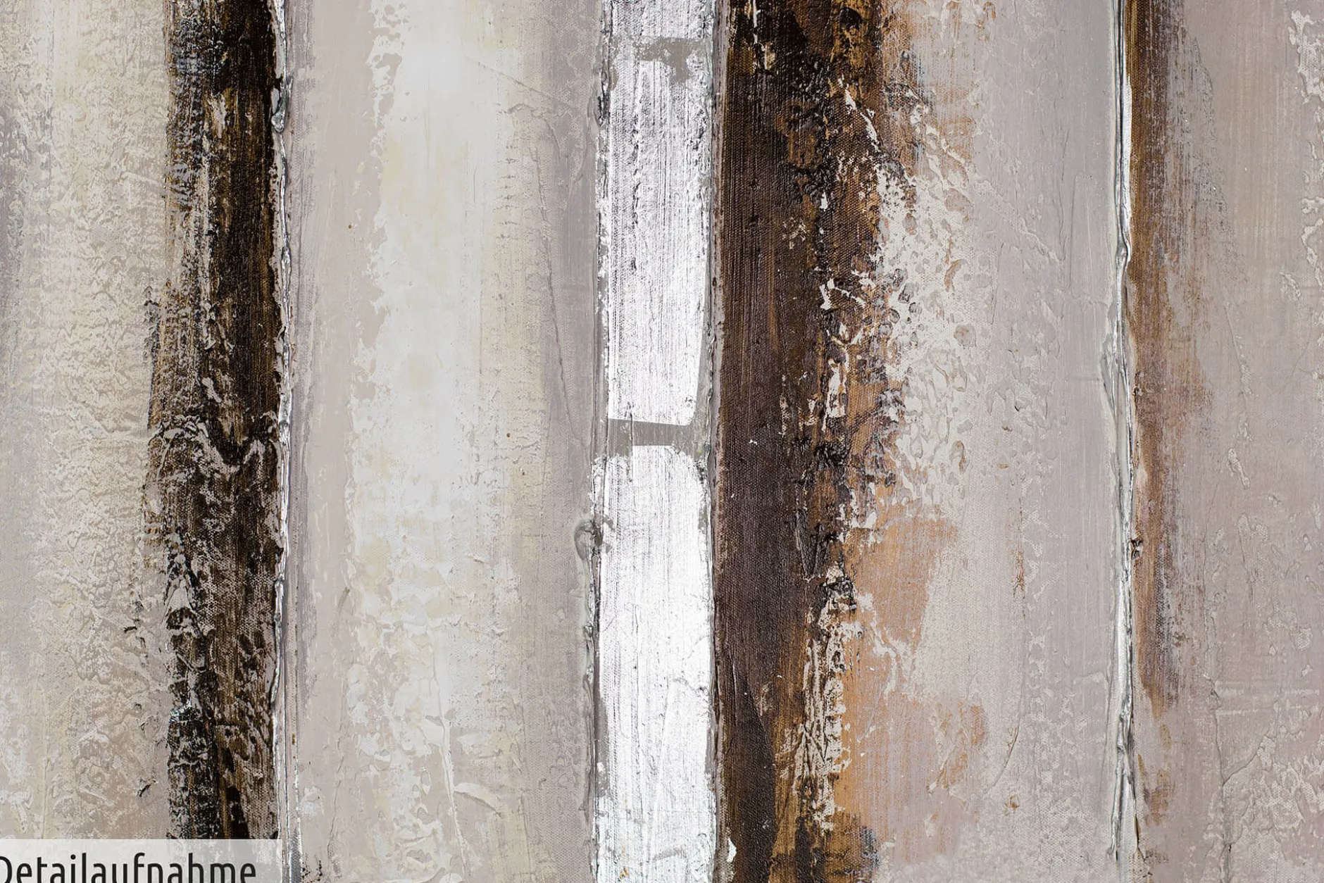 Handgemaltes Gemälde 'Vanilla Sky' 150x50cm | inkl. Echtheitszertifikat