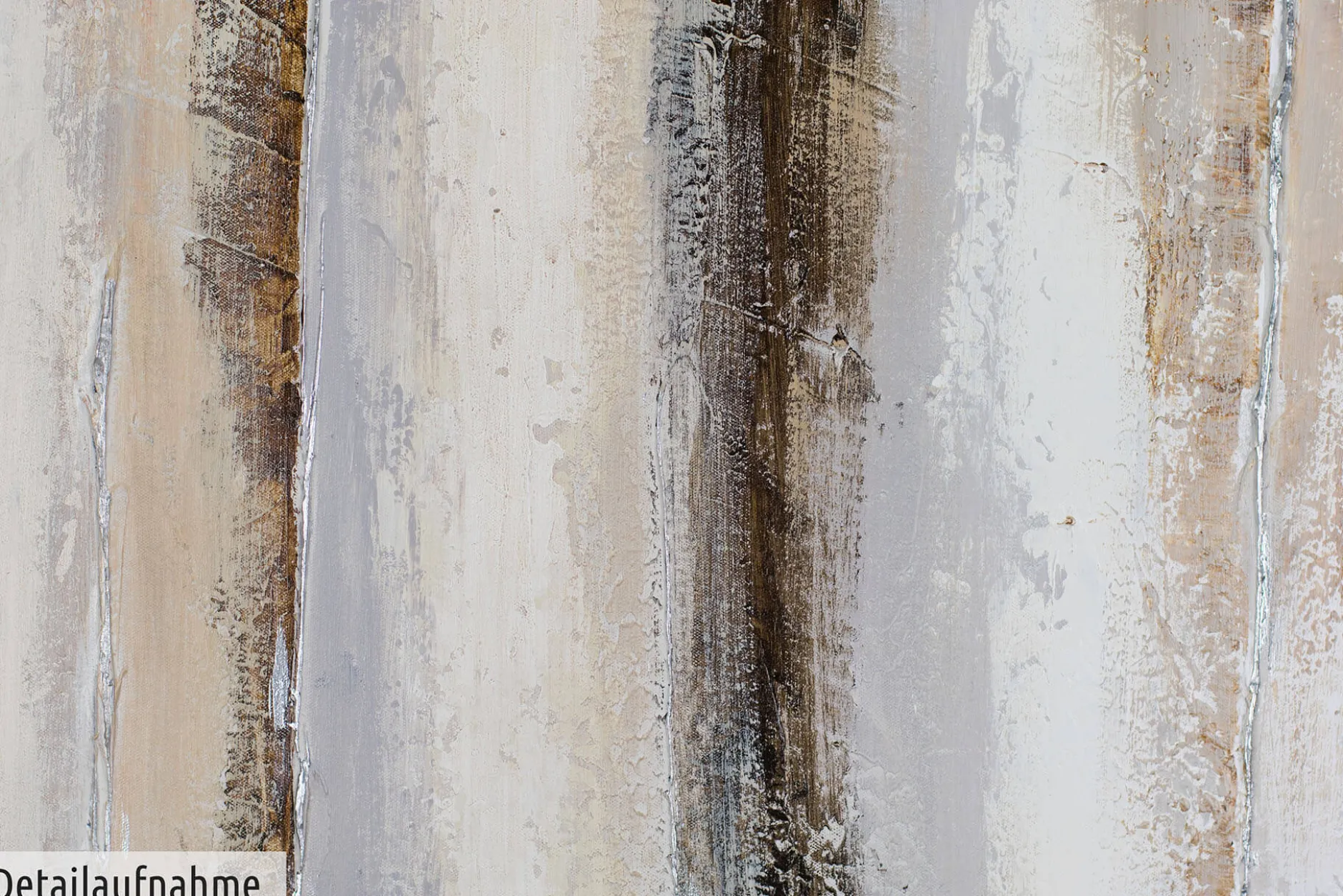 Handgemaltes Gemälde 'Vanilla Sky' 150x50cm | inkl. Echtheitszertifikat