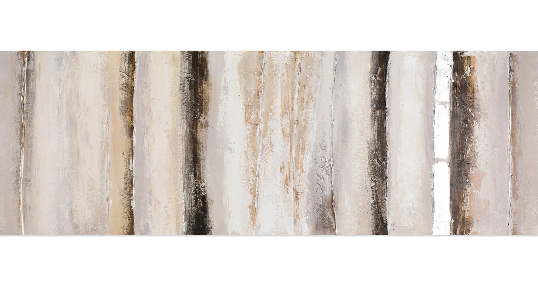 Handgemaltes Gemälde 'Vanilla Sky' 150x50cm | inkl. Echtheitszertifikat