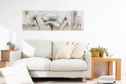 Handgemaltes Gemälde 'Verblasste Erinnerung' 150x50cm | inkl. Echtheitszertifikat