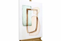 Handgemaltes Gemälde 'Vereinigung der Formen' 60x90cm | inkl. Echtheitszertifikat