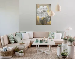 Handgemaltes Gemälde 'Vergangener Zauber' 72x102cm | inkl. Echtheitszertifikat
